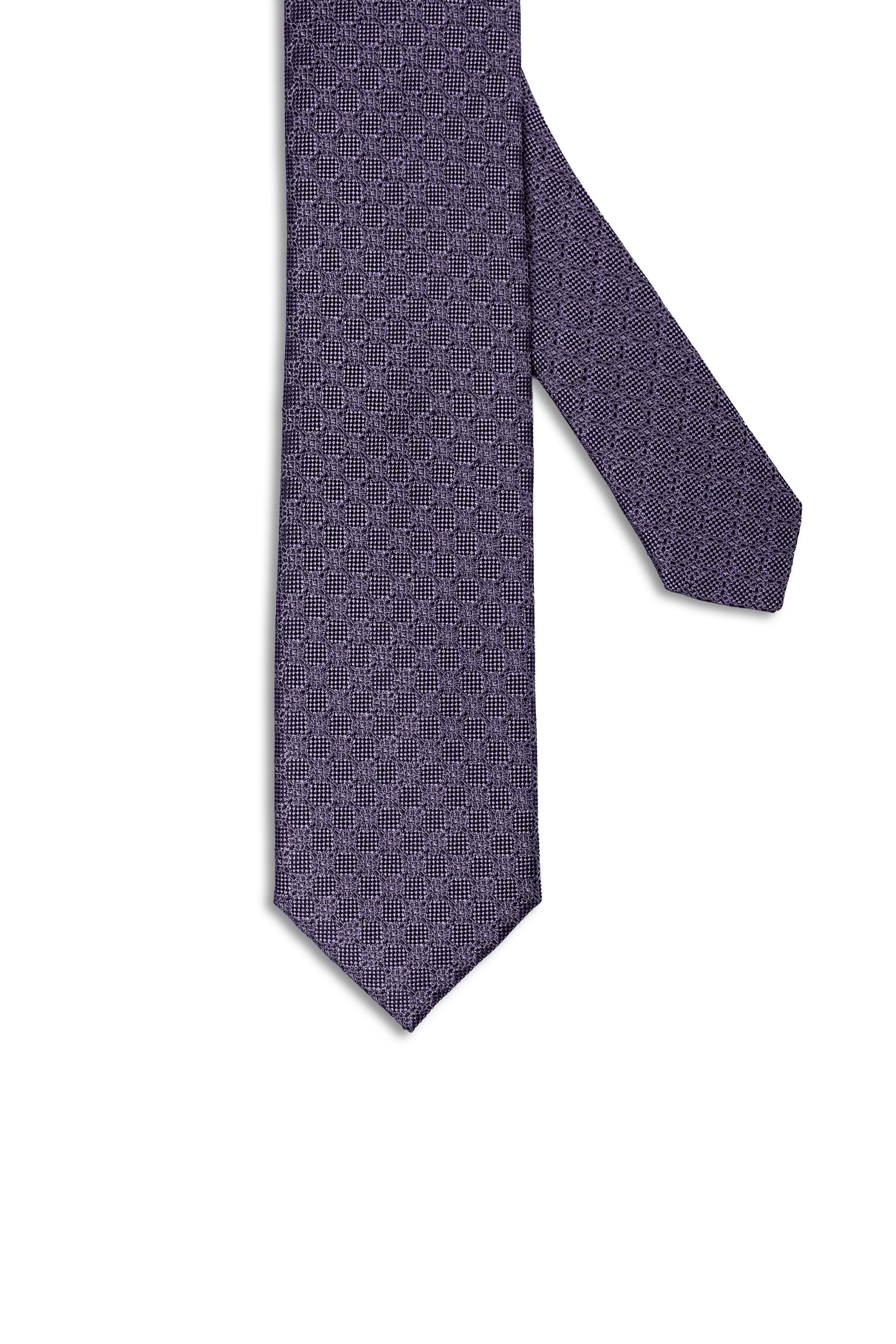 Gravata Floral Roxo Ametista