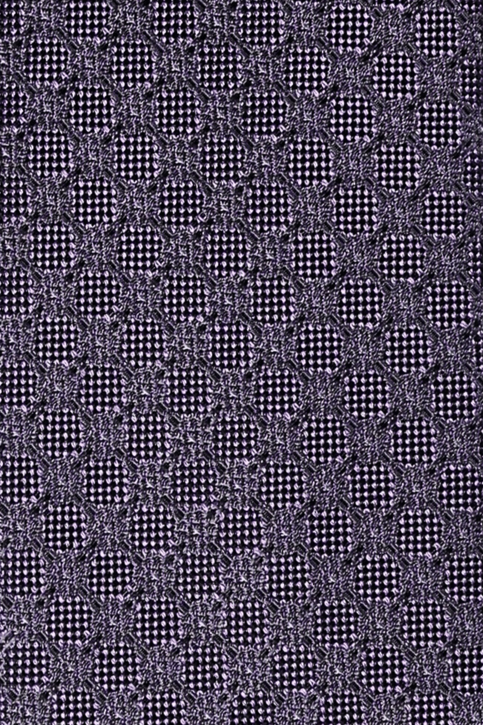 Gravata Floral Roxo Ametista