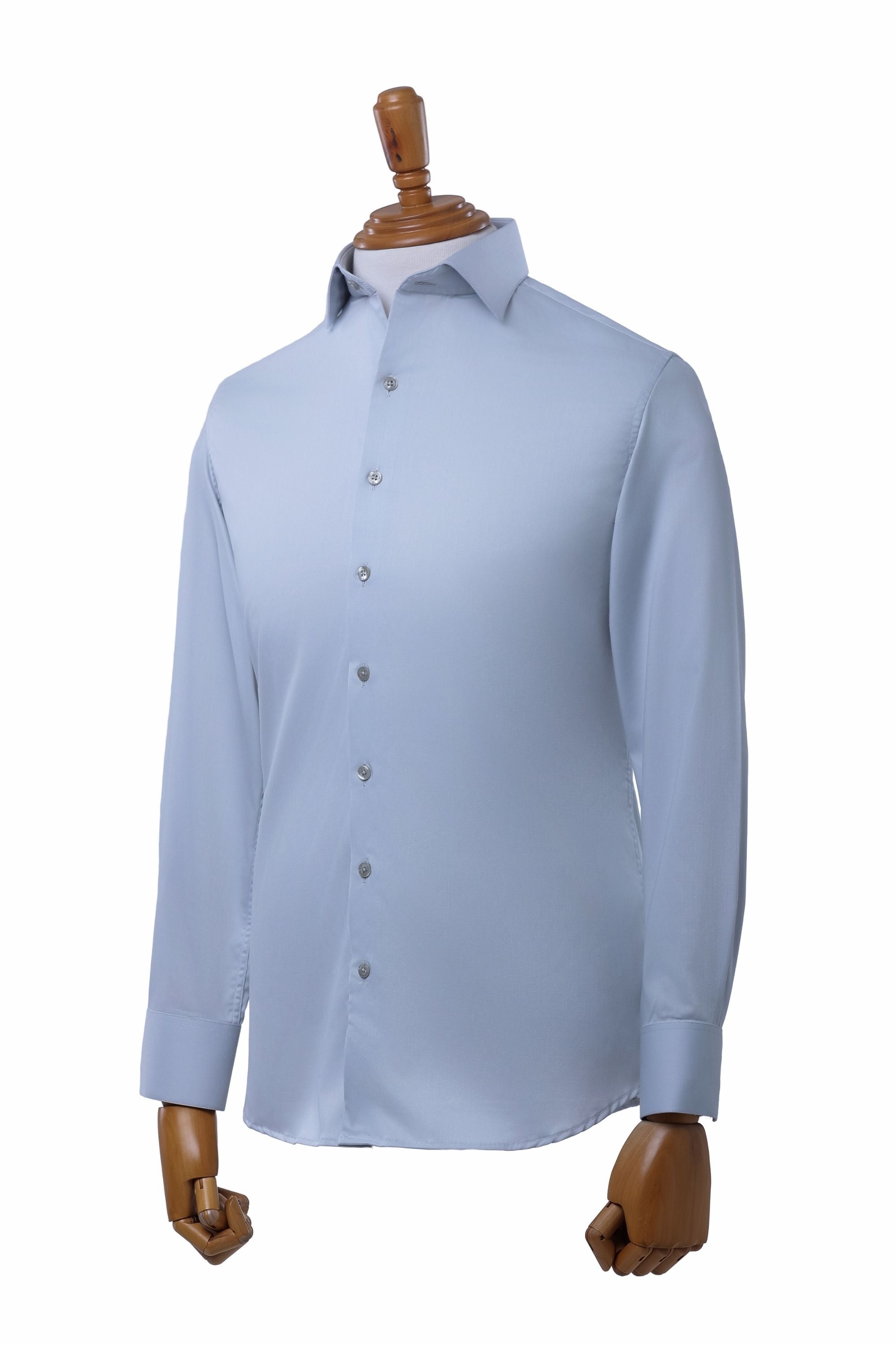 Camisa Bambu Azul Neblina