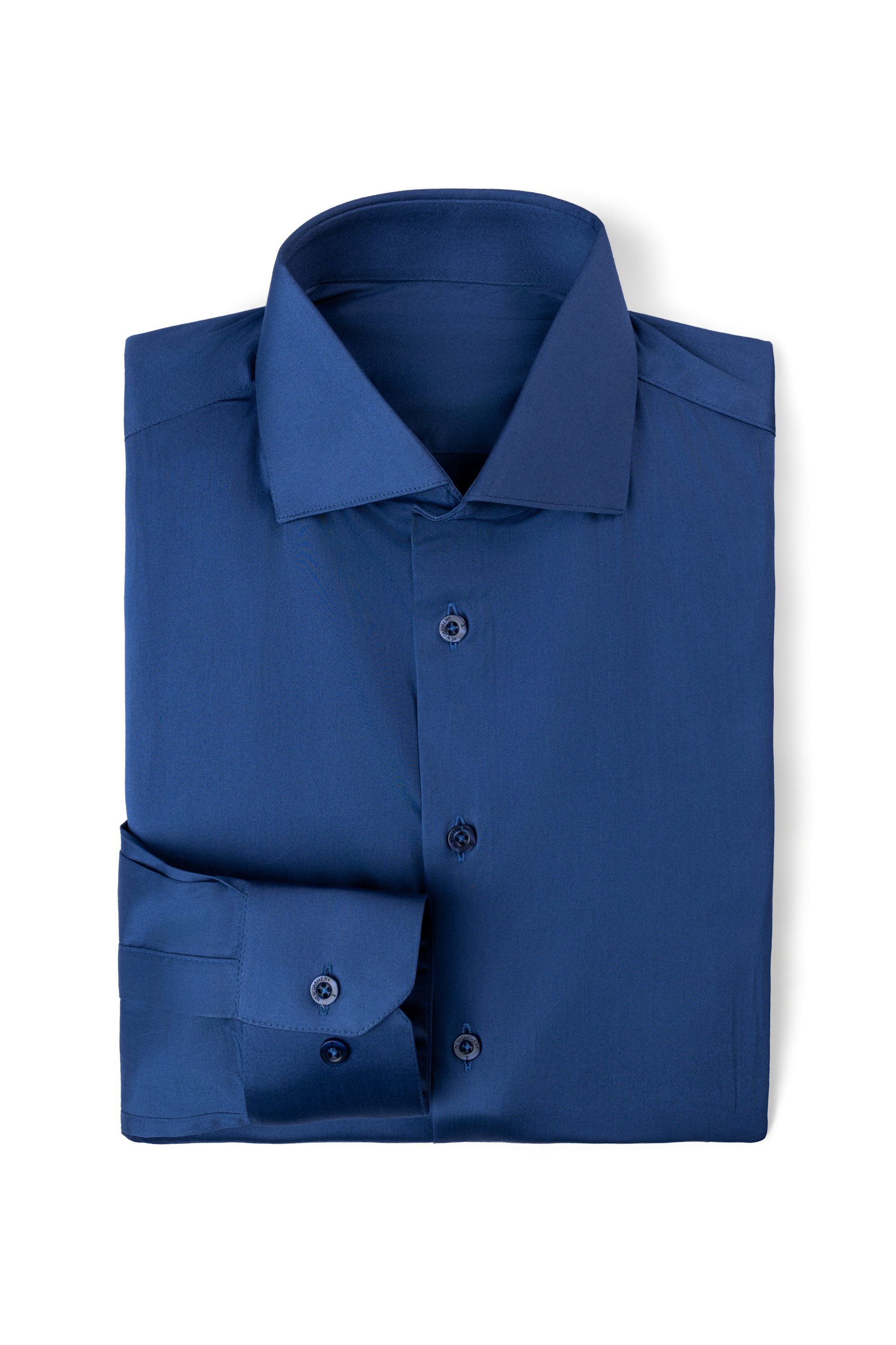 Camisa New Garment Office Azul Boreal