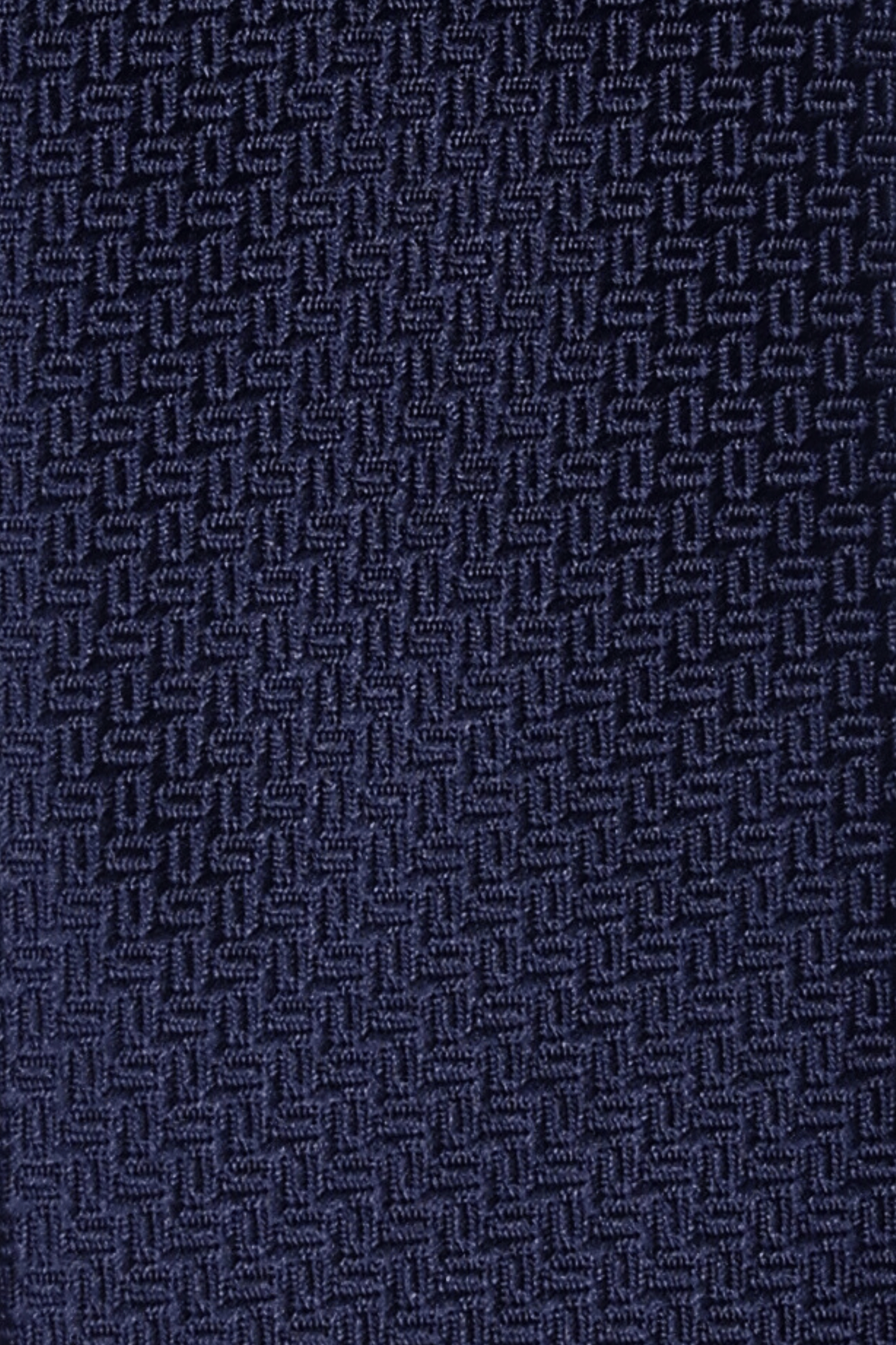 Gravata Geométrica Azul Boreal