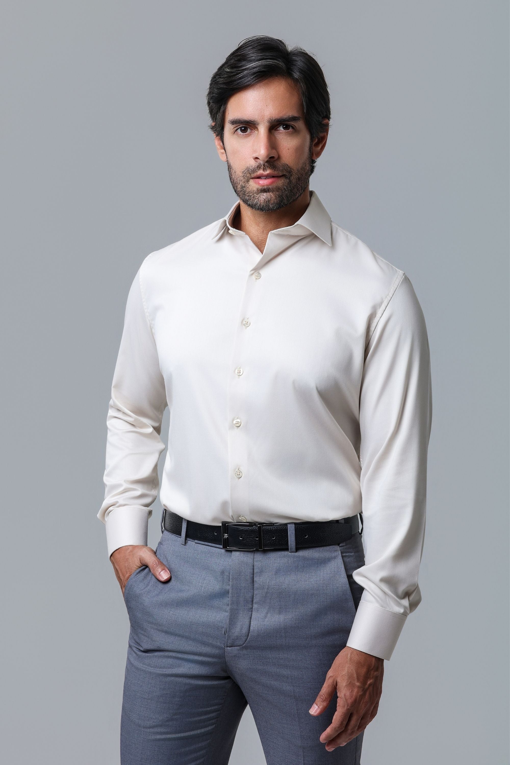 Camisa Bambu Areia