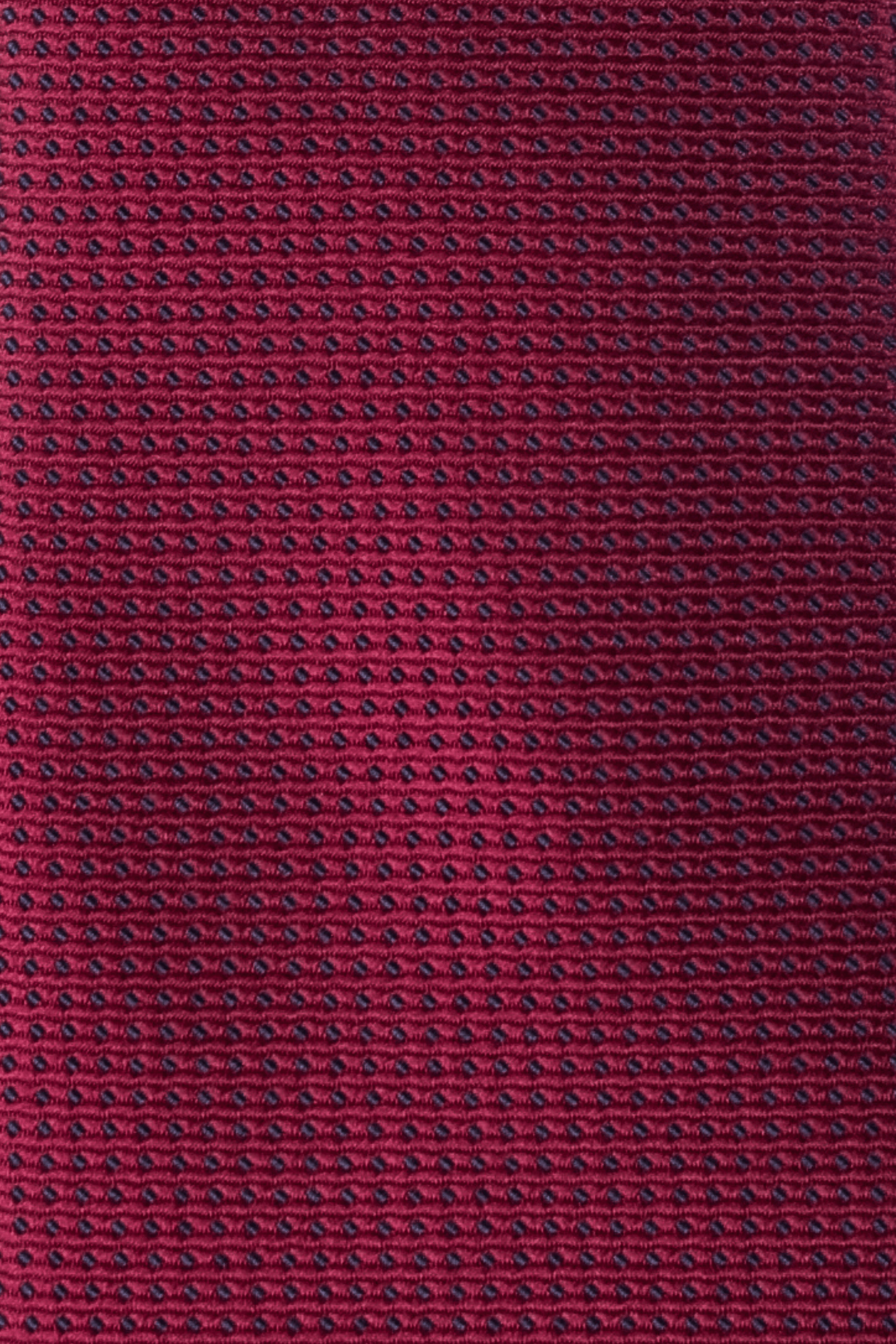 Gravata Geométrica Vinho Bordeaux