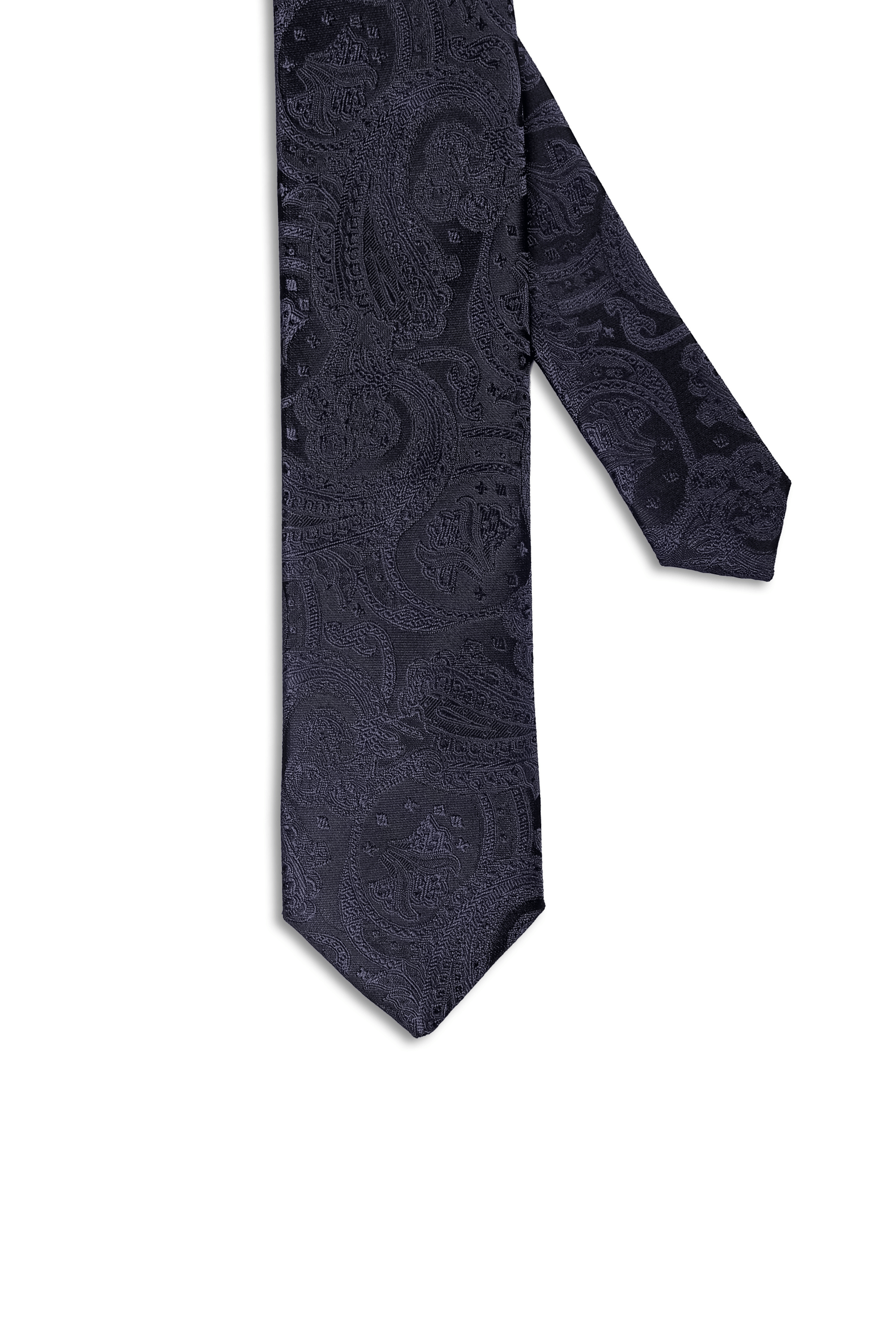 Gravata Paisley Preta