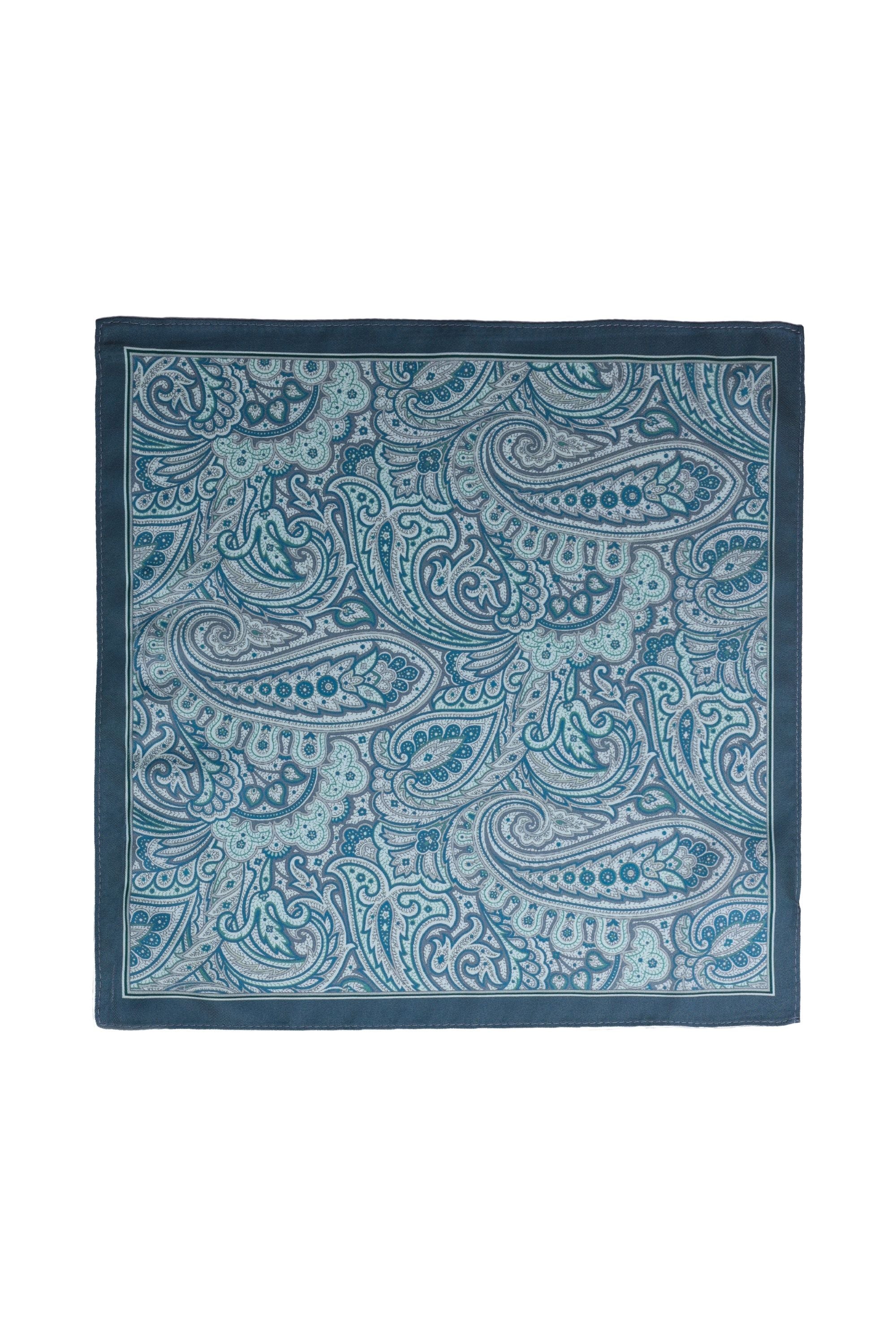 Lenço de Bolso Casual Paisley