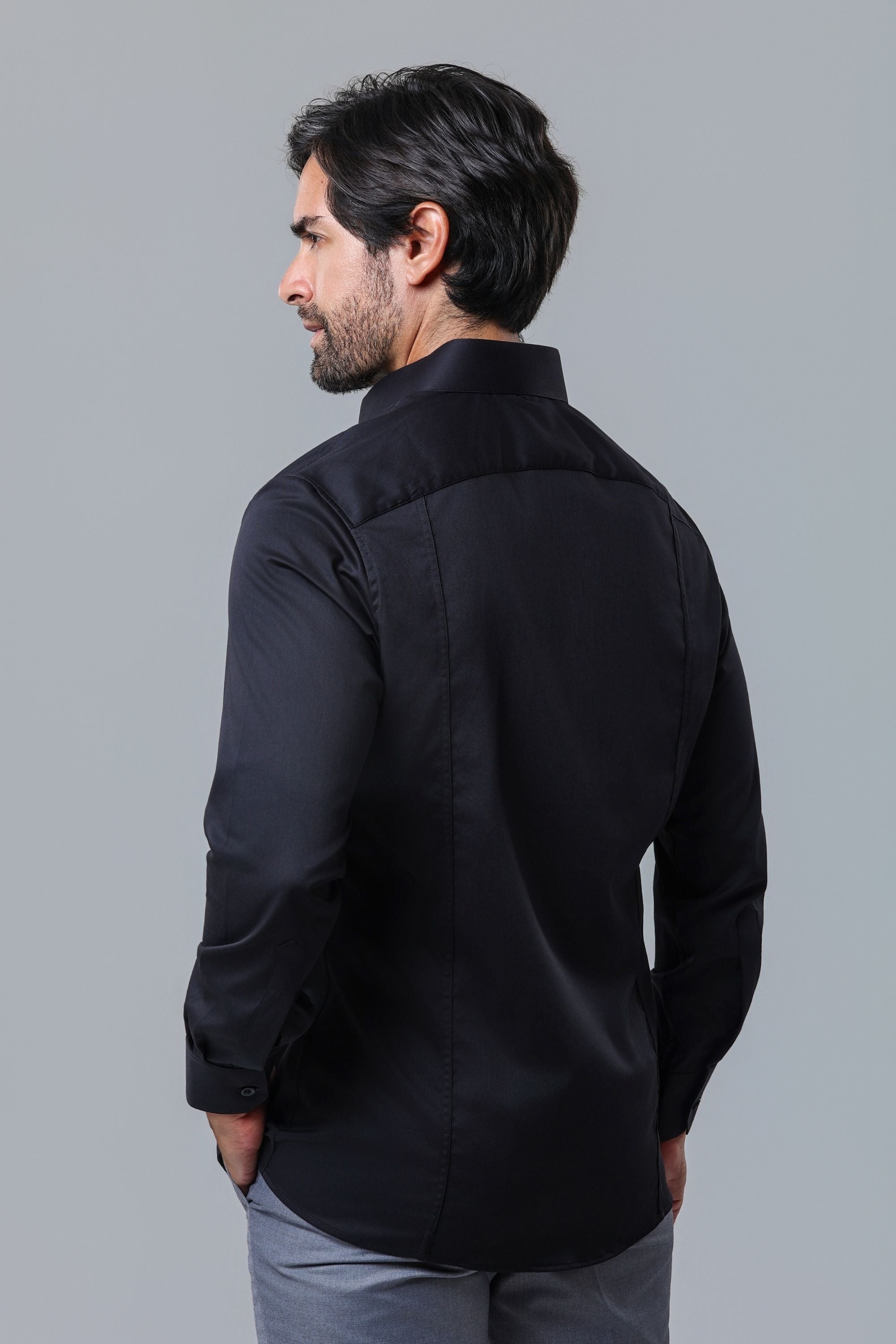 Camisa Bambu Preto absoluto
