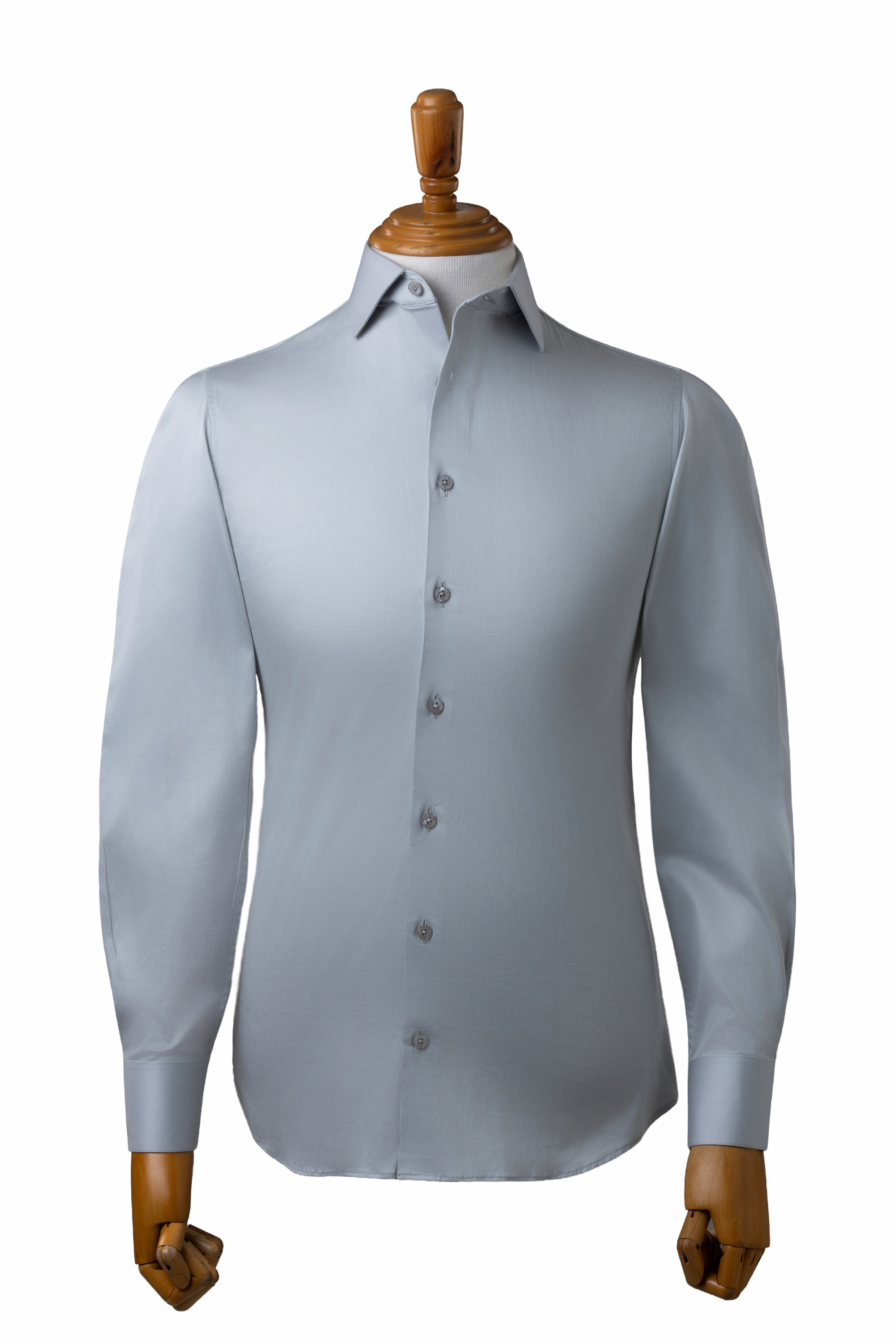 Camisa New Garment Office Cinza Glacial