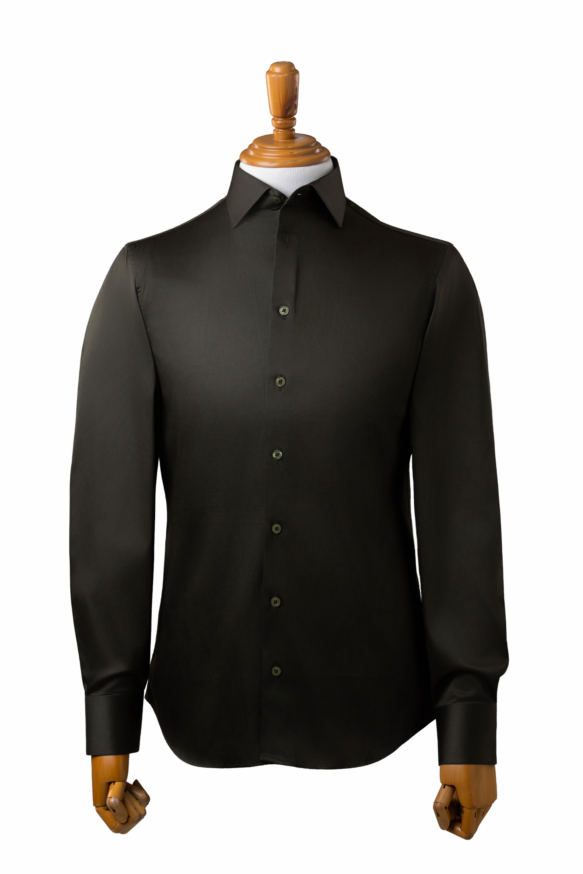 Camisa New Garment Office Verde Toscana