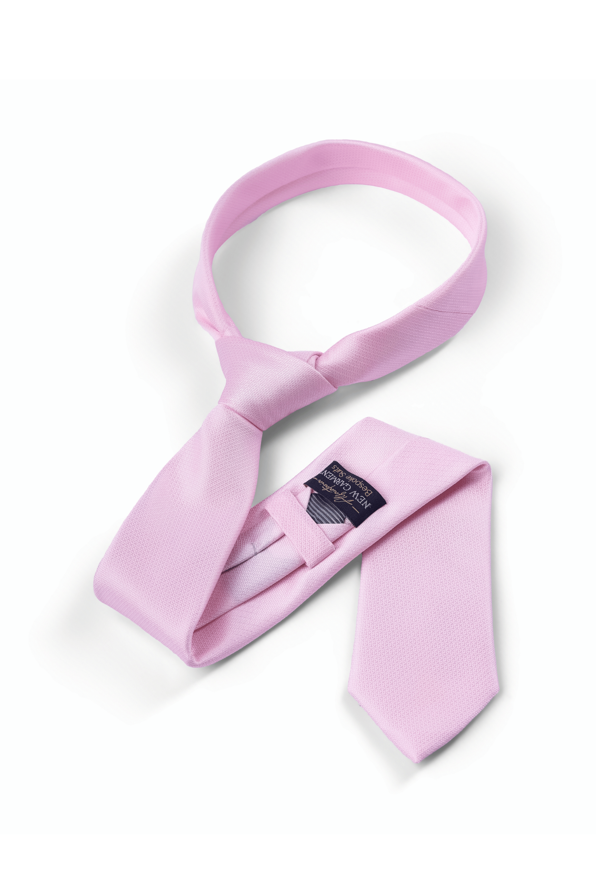 Gravata Texturizada Rosa Champagne