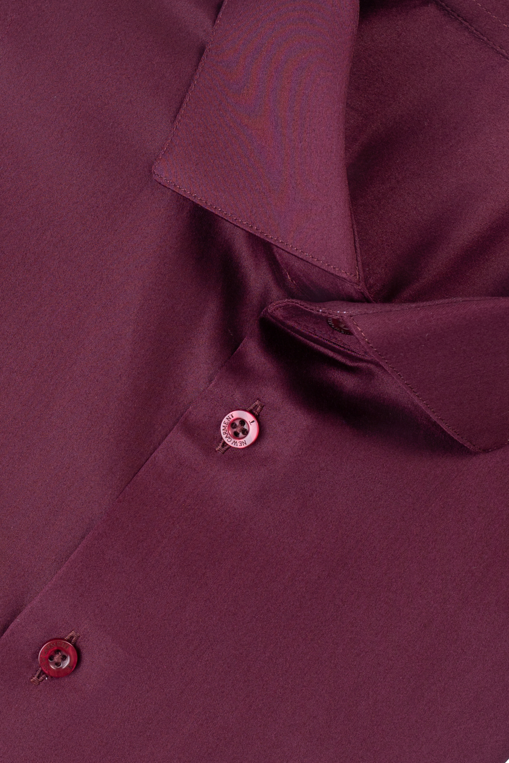 Camisa New Garment Office Bordô Imperial