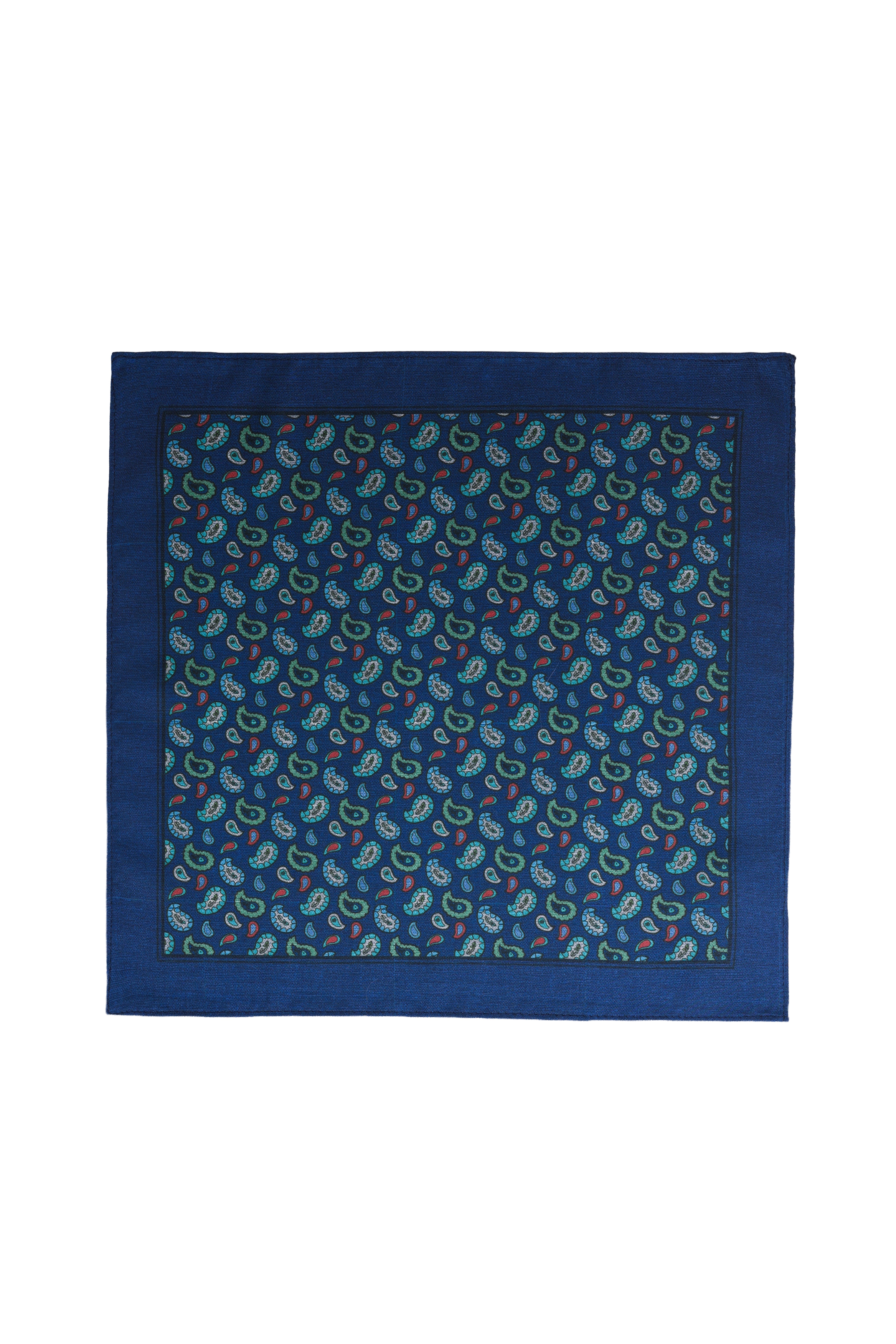 Lenço de Bolso Casual Paisley