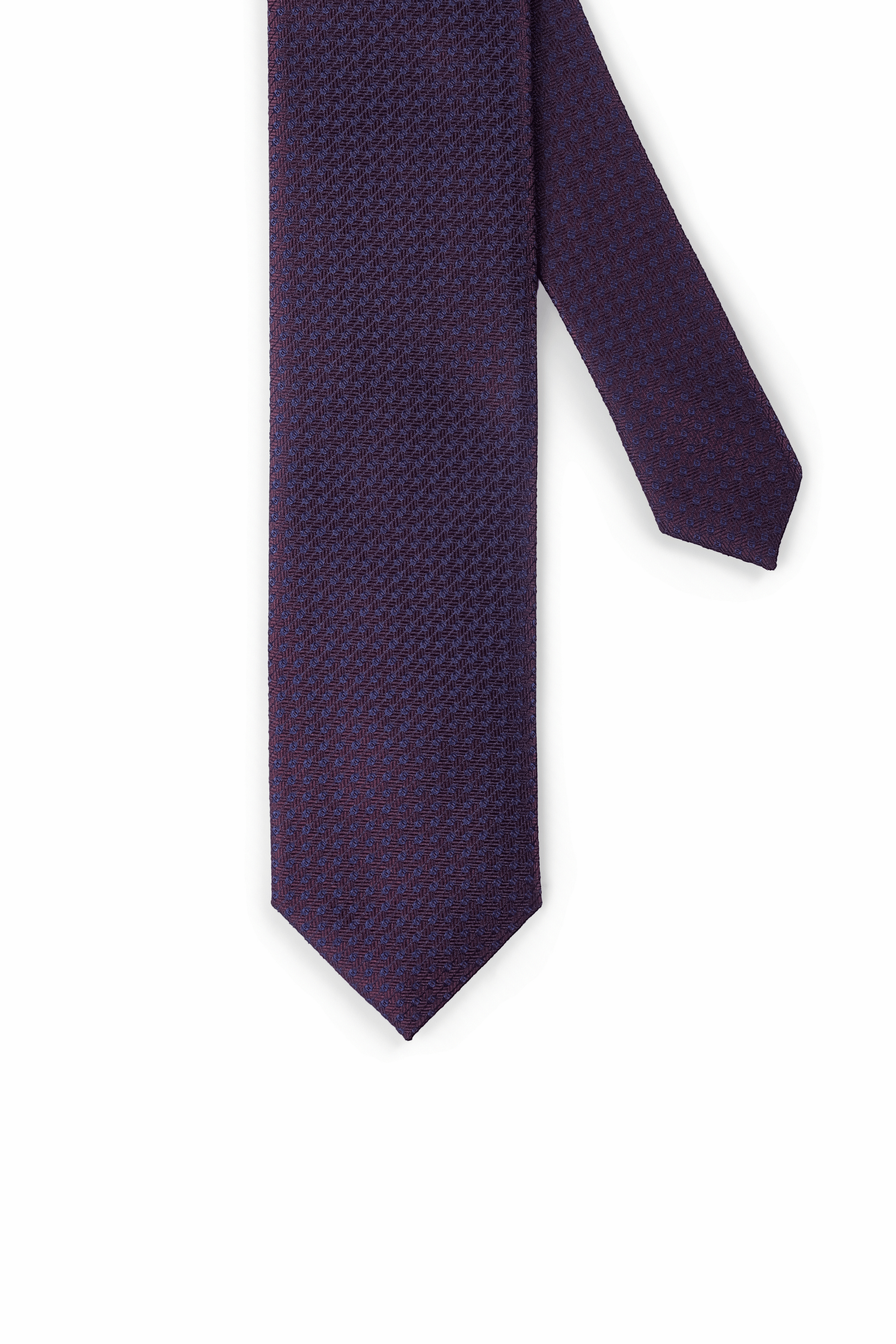 Gravata Geométrica Safira