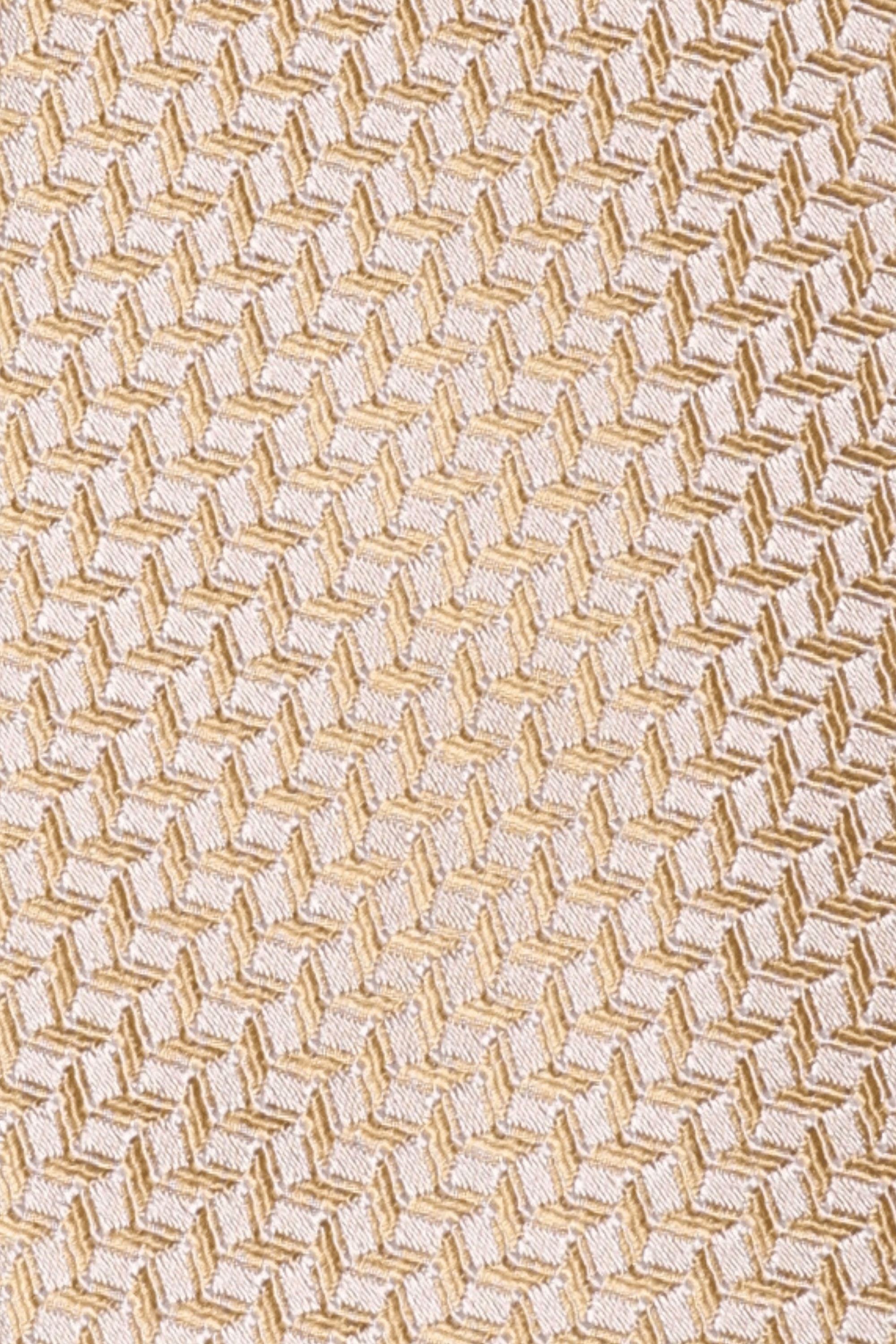 Gravata Geométrica Amarelo Champanhe