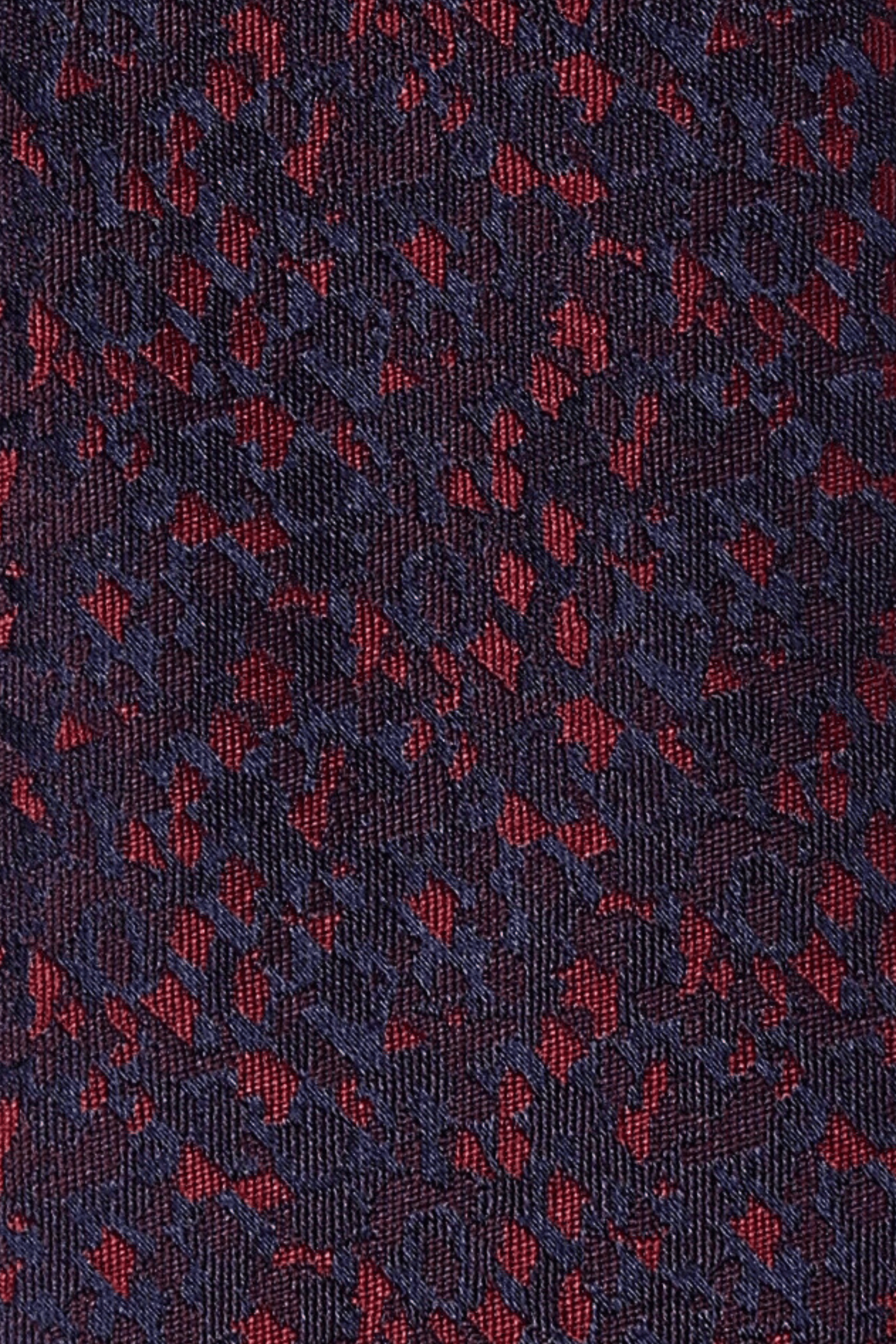 Gravata Texturizada Vermelho Cassis