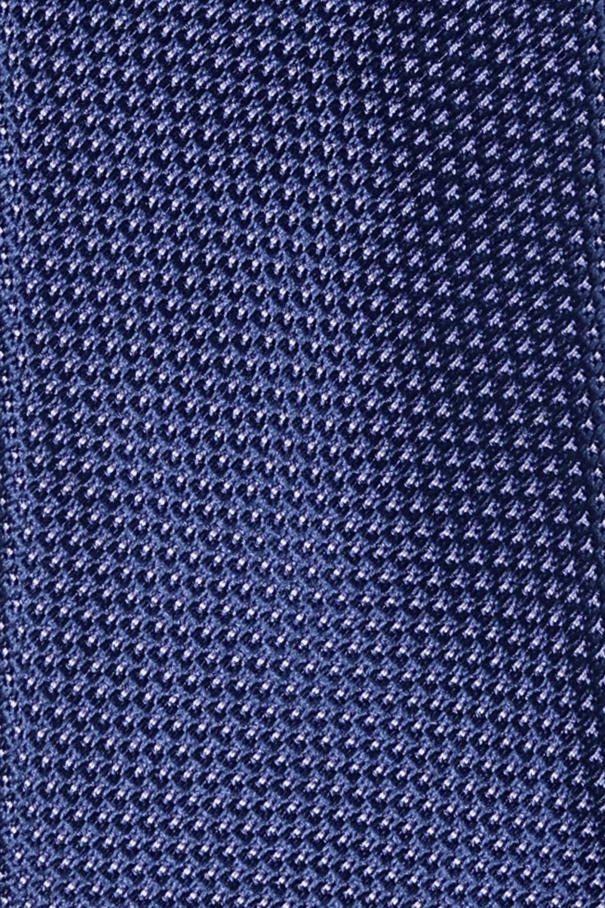 Gravata Texturizada Azul Urbano