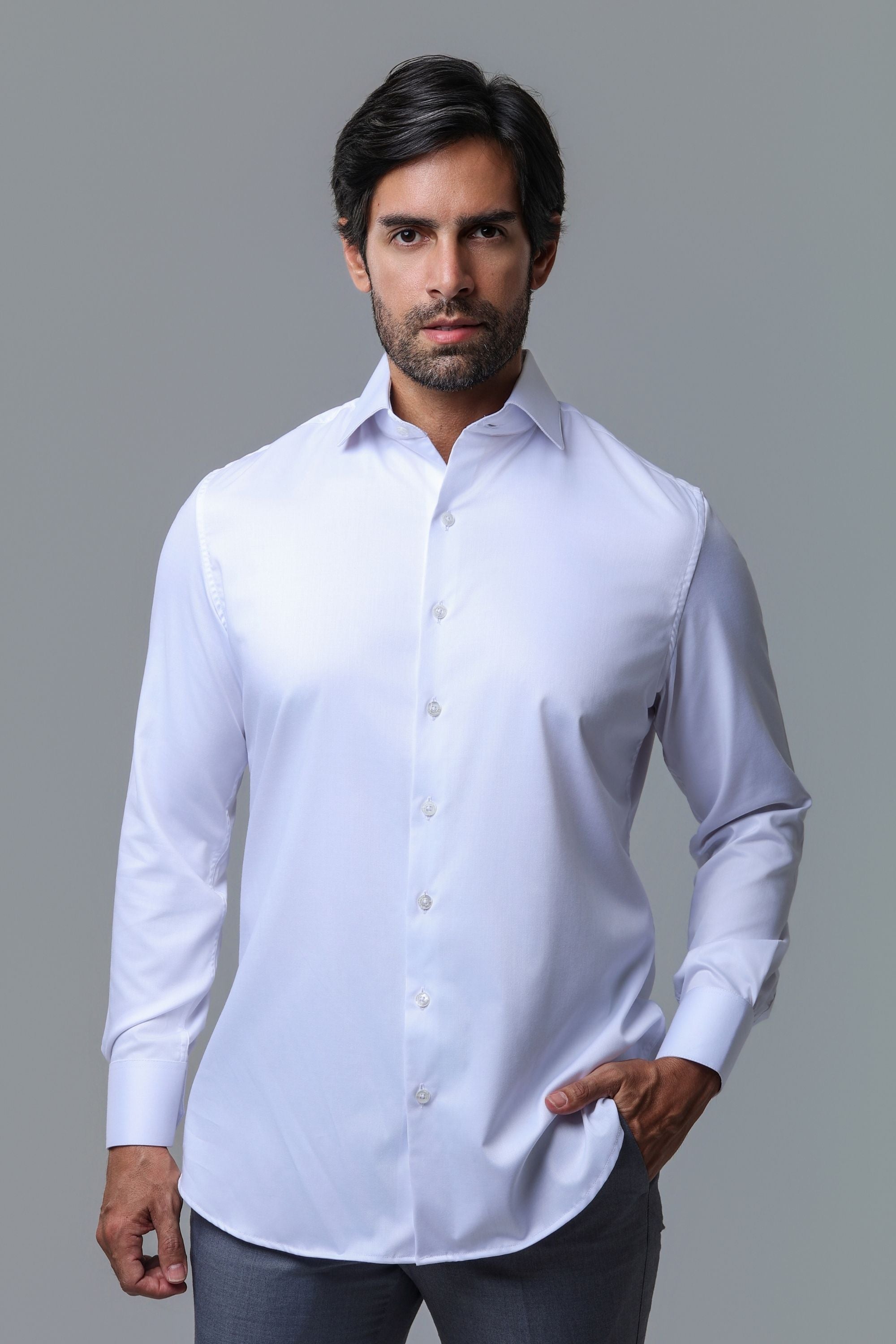 Camisa Bambu Branco Ártico
