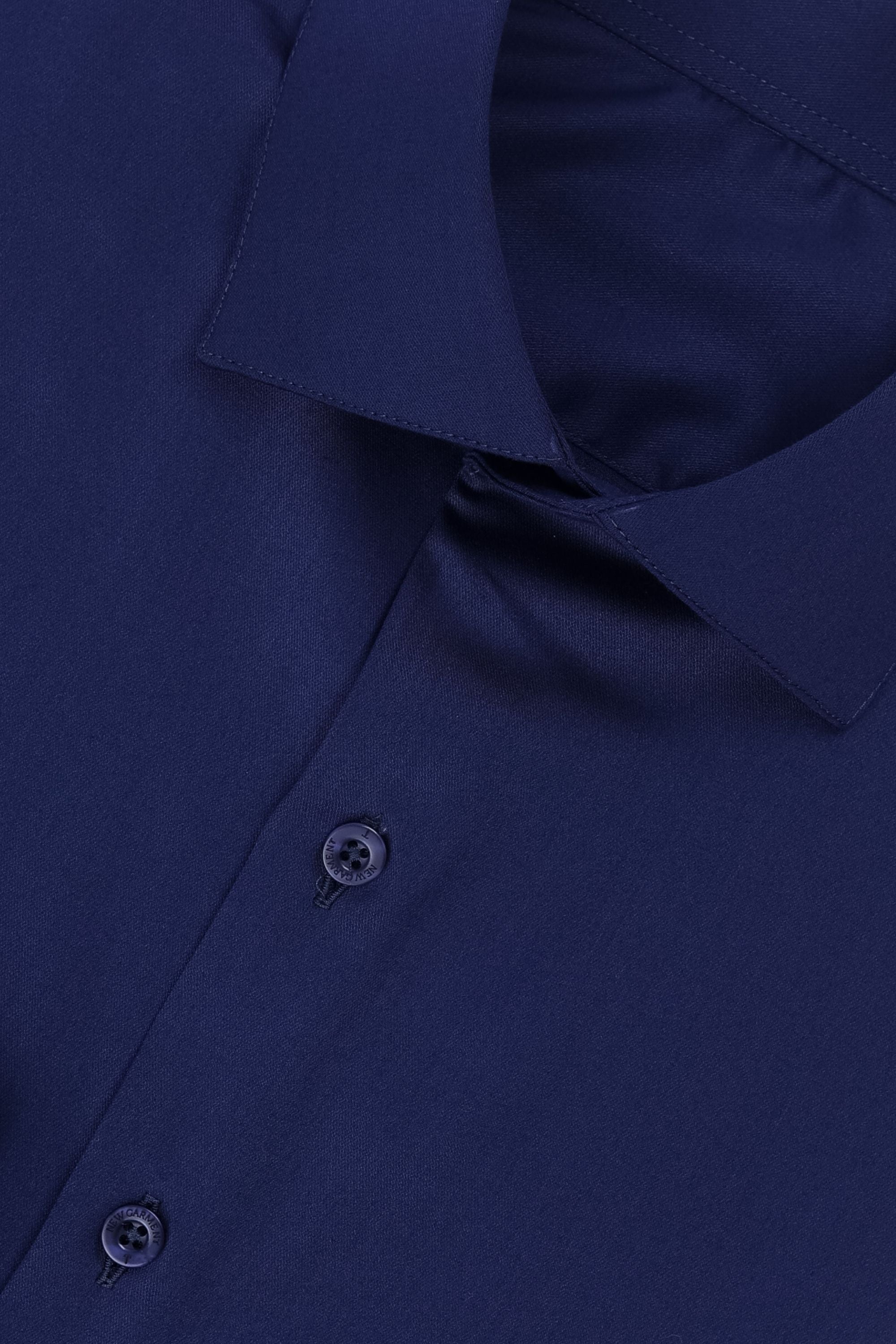 Camisa Bambu Azul Profundo