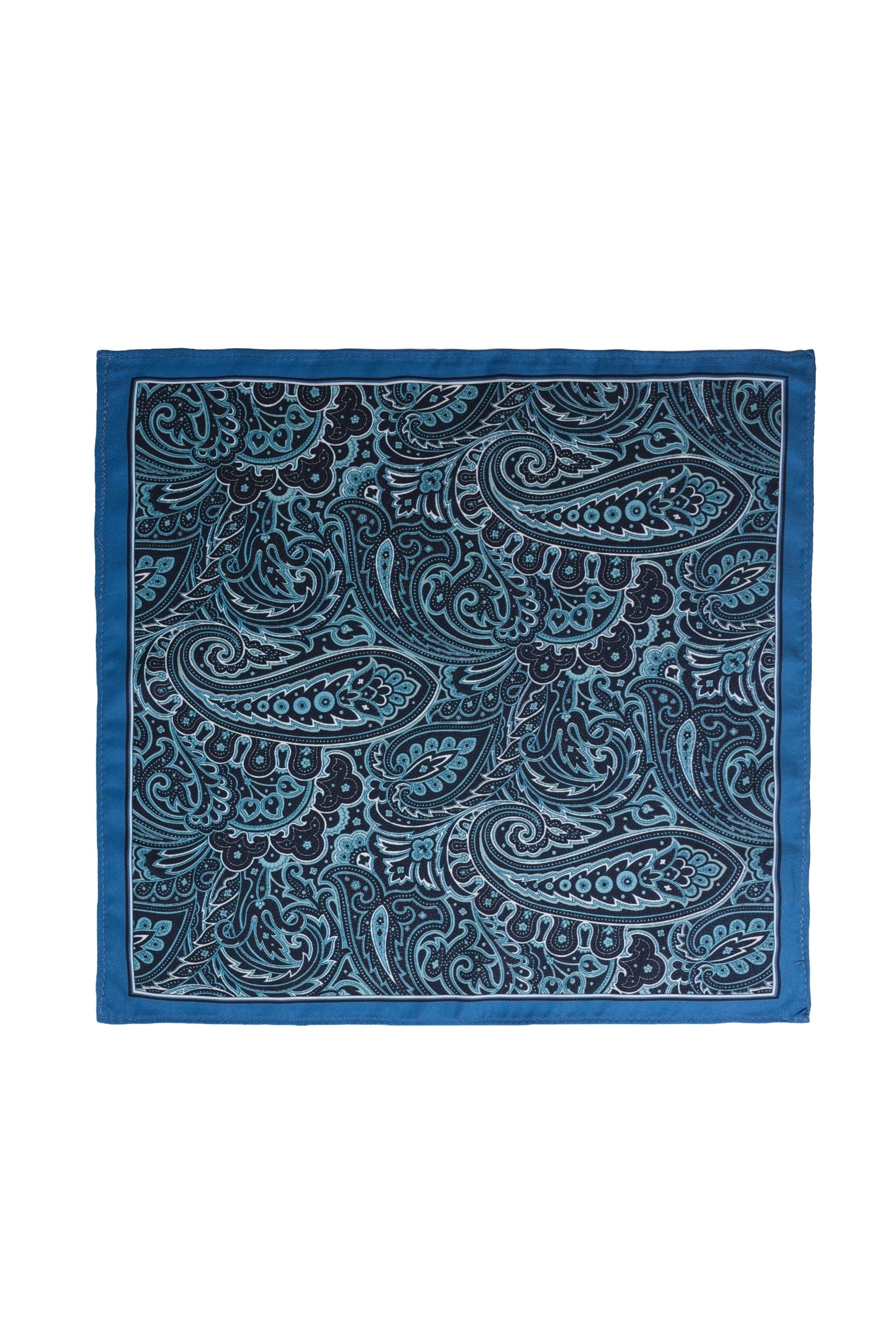 Lenço de Bolso Casual Paisley