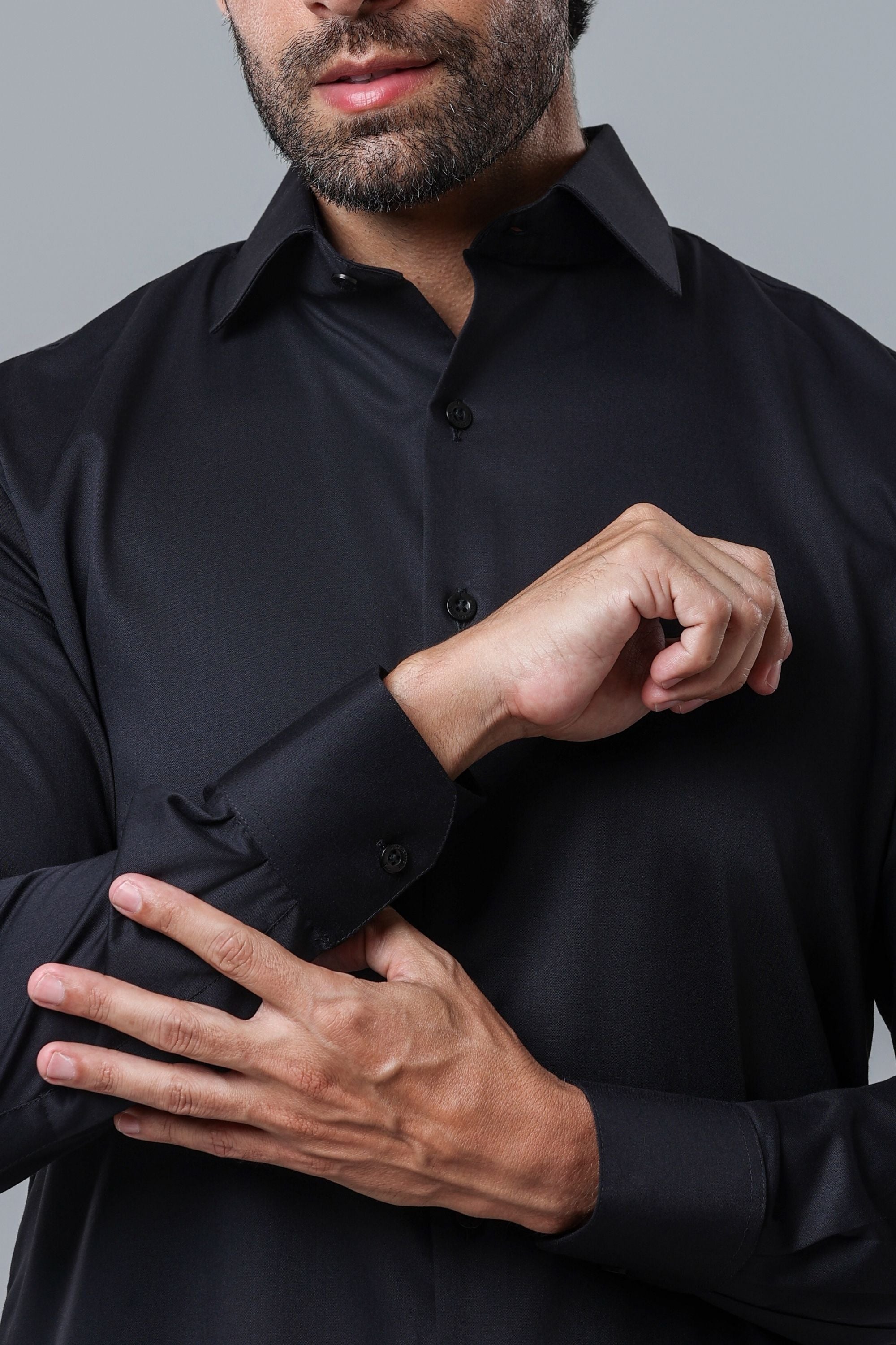 Camisa Bambu Preto absoluto