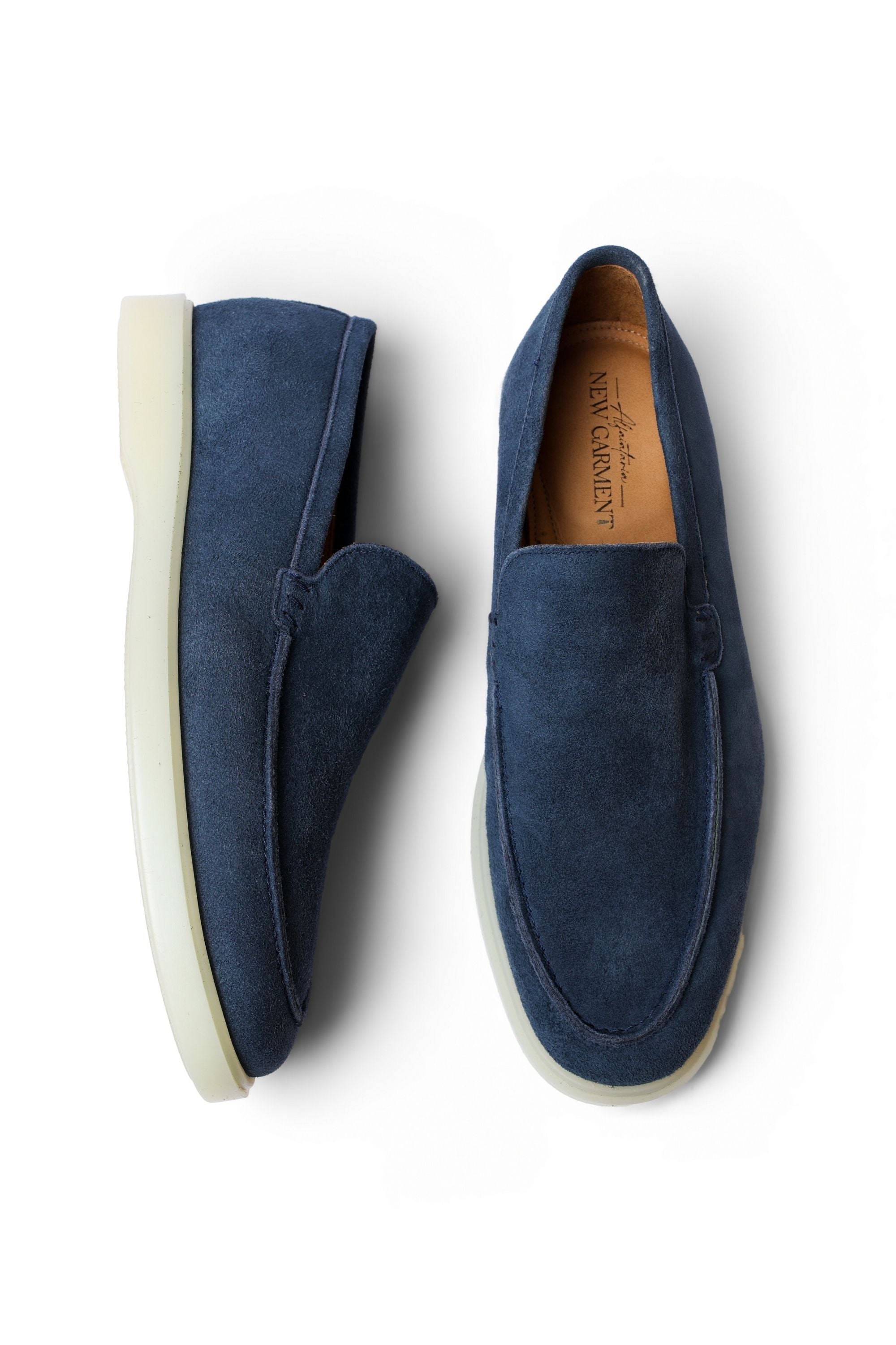Sapato Mocassim Azul Oceano