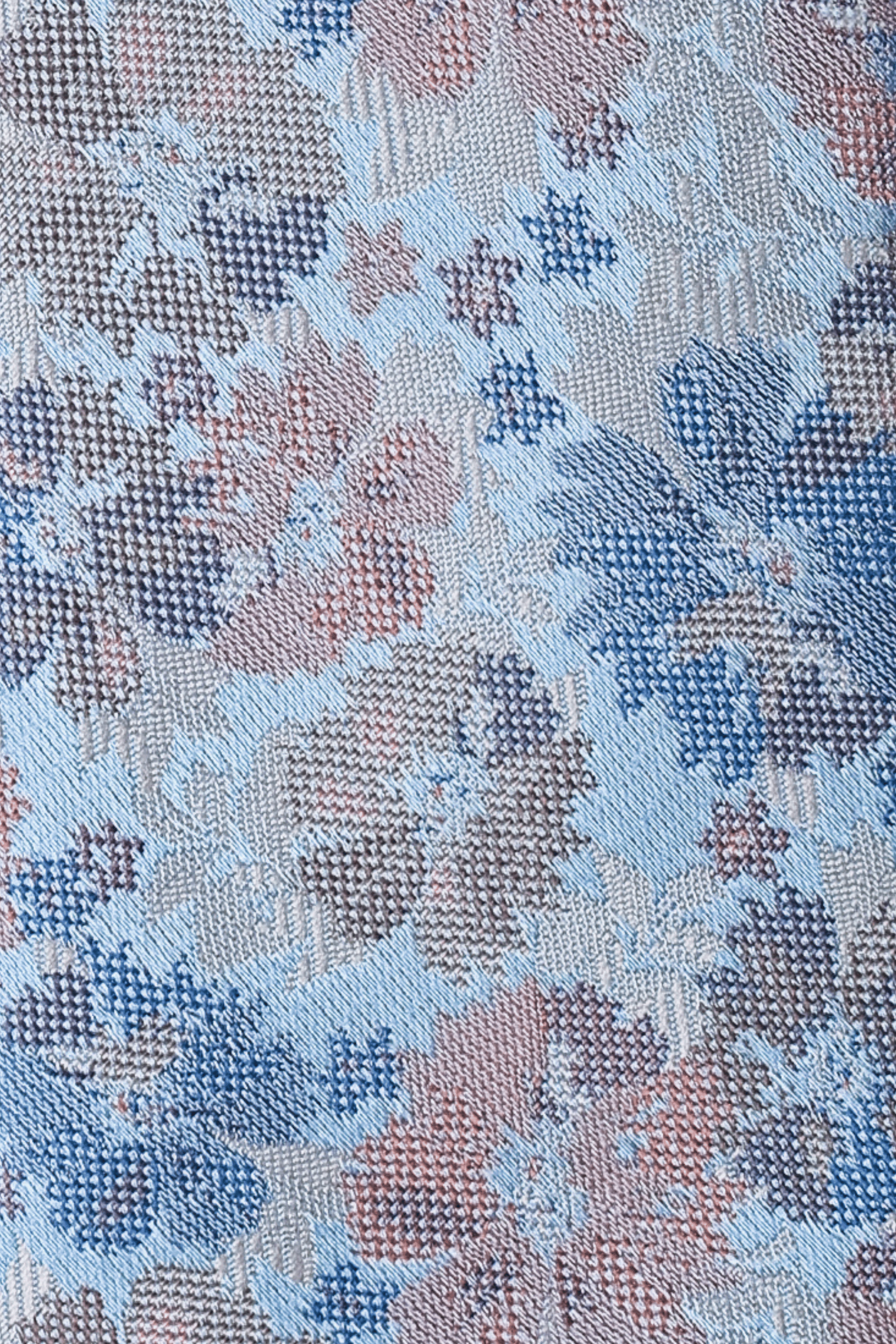 Gravata Floral Azul Celeste