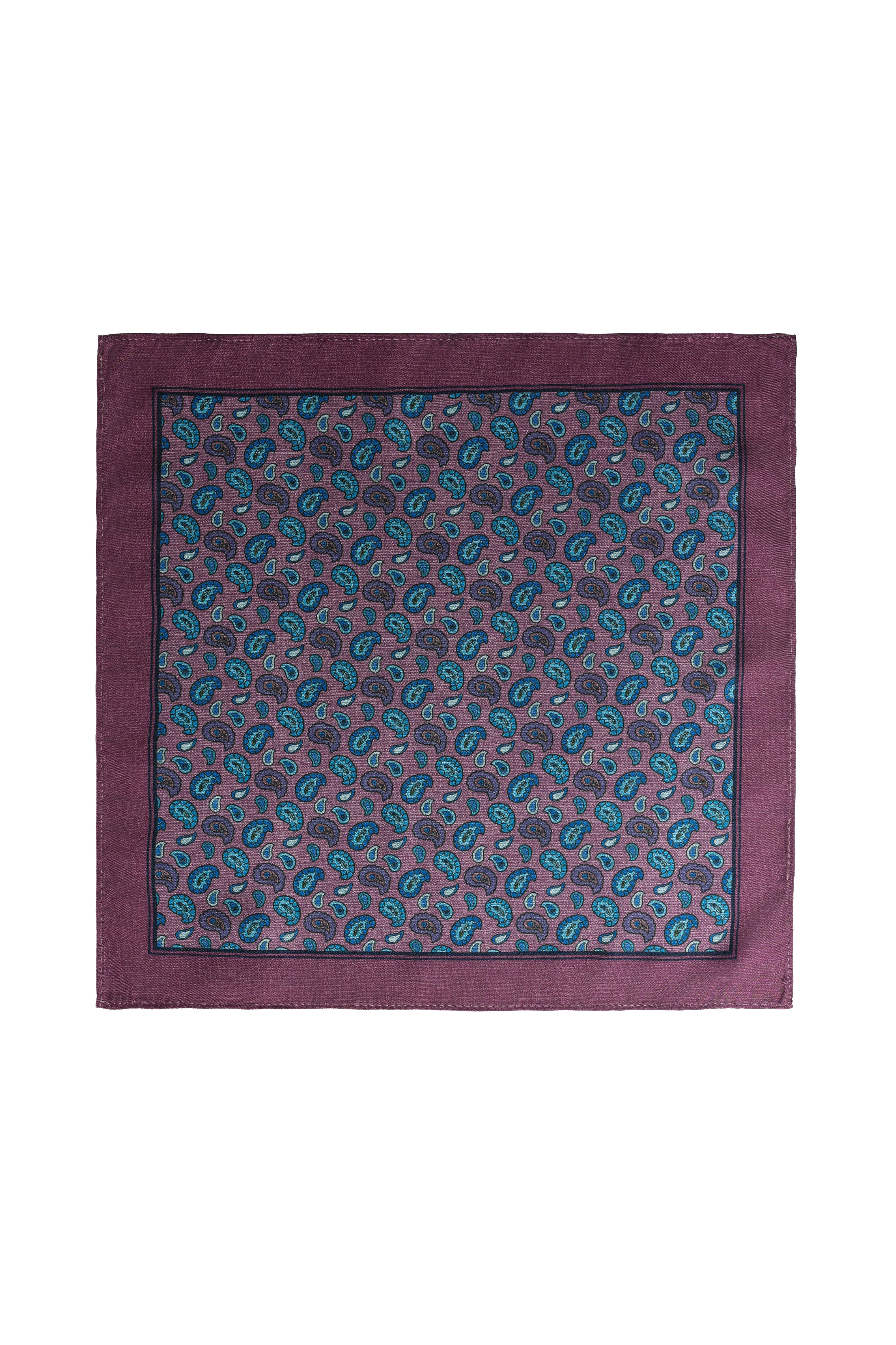 Lenço de Bolso Casual Paisley
